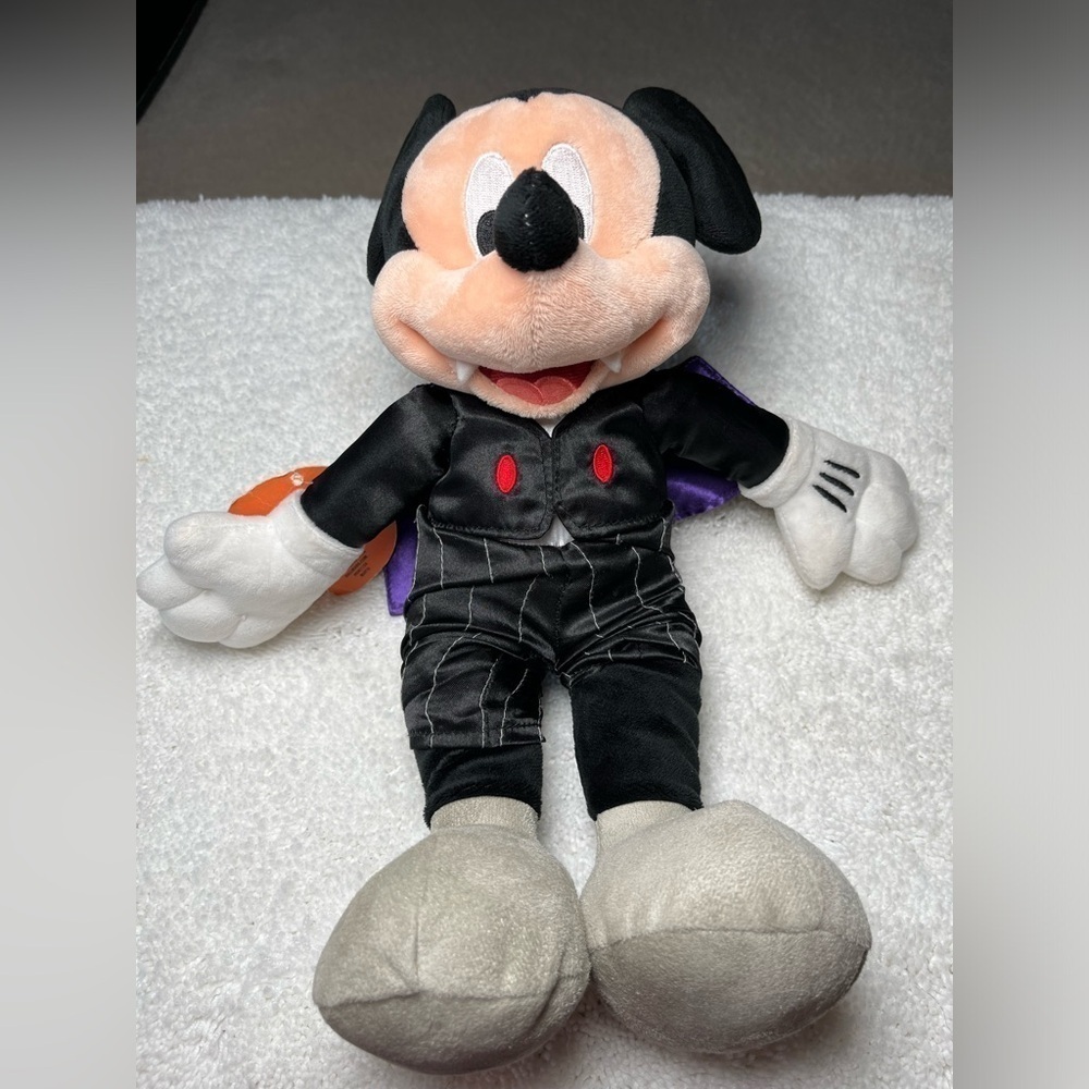 Hallmark Disney Mickey Mouse Vampire Plush-Hallmark Exclusive Halloween Toy